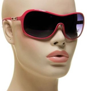 Light Pink DG Womens Fashion Shades Shield Aviator Sunglasses 41708