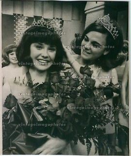 1967 Stephanie Crane Miss Teenage America Sandy Roberts Queen Crown