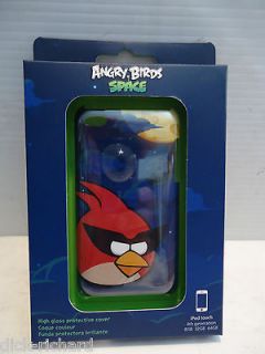 Apple iPod Touch Gear 4 Angry Birds Space Red Bird Case Cover 4th GEN