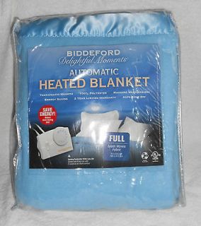 NEW IN PACKAGE   BIDDEFORD HEATING BLANKETS   LOTS OF STYLE AND SIZES