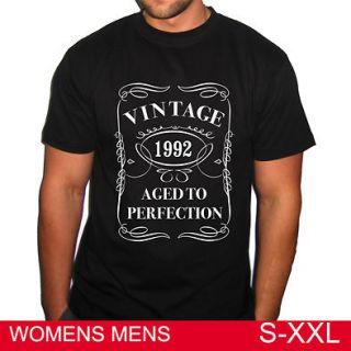 AGED TO PERFECTION 21st BIRTHDAY PRESENT 21 YEARS OLD GIFT T SHIRT