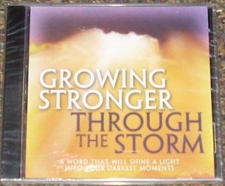 GROWING STRONGER THROUGH THE STORM   AUDIO CD / CAROLYN GOAD
