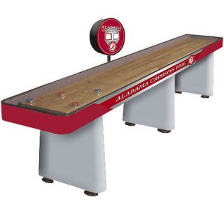 NCAA Collegiate 14 ft Shuffleboard Table  Made in USA  Shipped Free