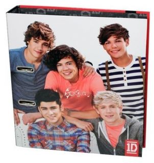 Official 1D One Direction A4 Lever Arch File Folder School Ring Binder