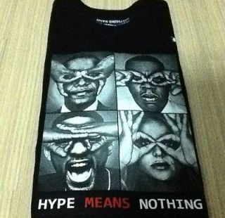 Hype Means Nothing Celebrity T shirts. Mens S,M,L,XL and VESTS. many