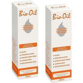 Bio Oil skincare treatment 2X200ml (2X6.8 fl. oz.) scars, stretch