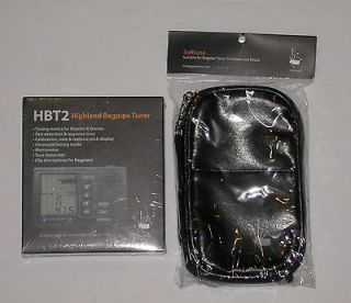 Combo  HBT2 Highland Bagpipe Tuner with Soft Case by Murray Blair
