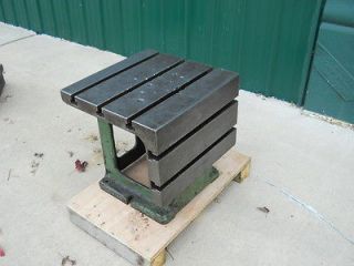 CAST IRON T SLOTTED BOX TABLE for RADIAL ARM DRILL PRESS 20 x 20 1/2 x
