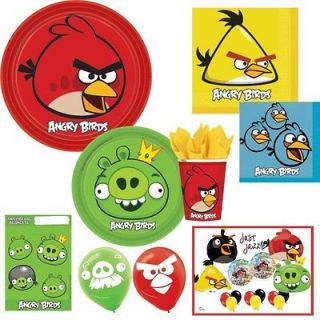 Angry Birds Ultimate Birthday Party Supplies Pack U Pick Plates