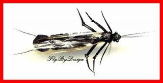 Realistic Stonefly Fly Fishing Flies   Six Premium Flies in Choice of