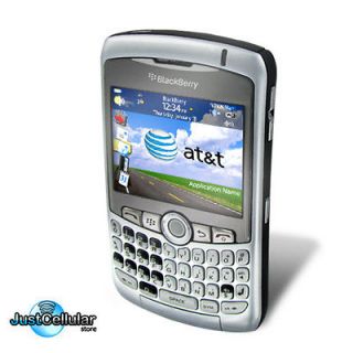NEW Blackberry Curve 8300 AT&T Mobile QWERTY Titanium Cell Phone [NO