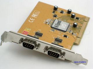 MRi Duel serial D9 RS232 PCI card   Linux and Windows