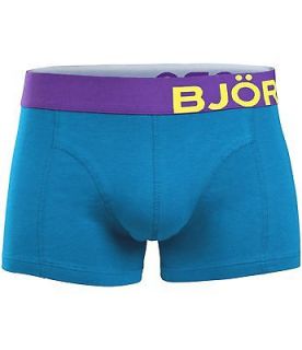 Bjorn Borg Mens SEAS Blue Side Stretch Boxer Short Shorts NEW SALE