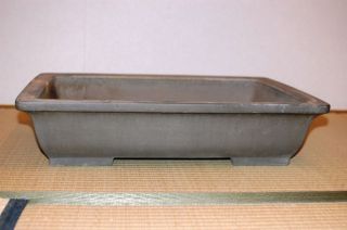 23 5/8 Tokoname Bonsai Pot by Kakuzan /large1 /unglazed