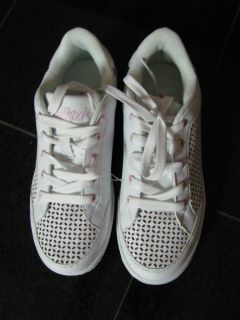 New Womens Southpole White/Pink Athletic Shoes Size 7.5