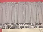Cafe Curtains Black White Country French Toile Ticking