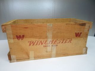 Wood Wooden Winchester One Breech Loading Cannon Advertising Crate