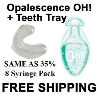 NEW Opalescence OH Tooth Whitening Kit 35% Gel Equal to 8 Syringes