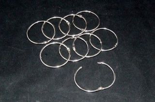 of 9   2 1/4 OD Snap Rings for Binders   Folders   Flip Charts   New
