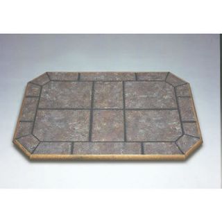 Chimney 49812 Tartara Octagon Stove Board 24 x 36 Inch