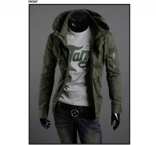 New Mens Slim Fit Designed Top Hoodies Jackets Coats Tops 3Color XS S