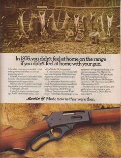 1973 MARLIN AD MODEL 336 LEVER ACTION RIFLE