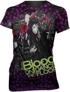 AUTHENTIC LICENSED BLOOD ON THE DANCE FLOOR WITCHY SPOTS T SHIRT