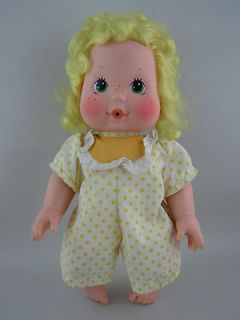 Baby Lemon Meringue Blow Kiss Doll Original Dress Vintage Strawberty