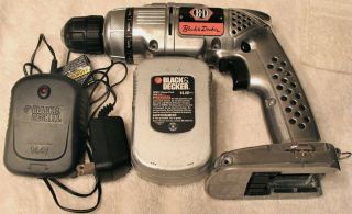 black and decker drill charger