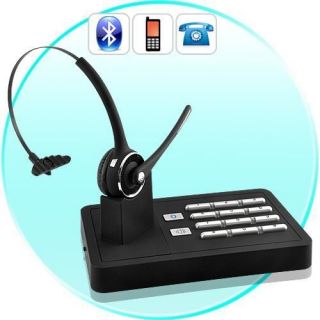 Handsfree Wireless Bluetooth Headset System (2 in 1 Telephone Landline