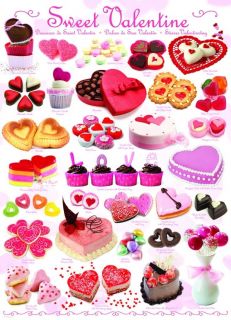 EUROGRAPHICS SWEET SPECIALTY LINE JIGSAW PUZZLE SWEET VALENTINE