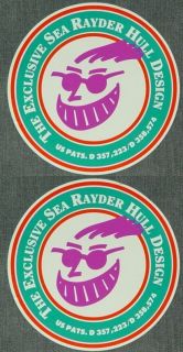 SEA RAYDER BOAT DECALS (Pair) decal