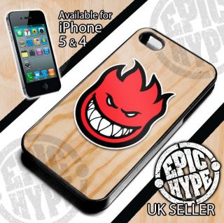 Wood iPhone 4 / 4s cover case. Skate/BMX/Scoo ter wheels sticker