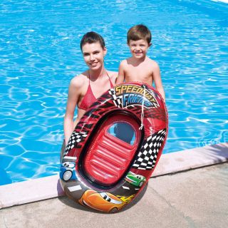 TOY BOAT SPEEDWAY RAFT KIDS CHILDRENS BEACH POOL WATER TOYS DINGHY