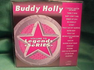 Buddy Holly~~Legends Karaoke~70~~Br own Eyed Handsome Man~~Peggy Sue