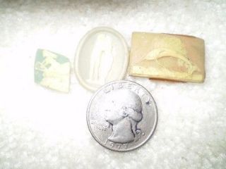 Cameo Jewelry Making Inserts. Old Plastic. Rare. Vintage. Classical