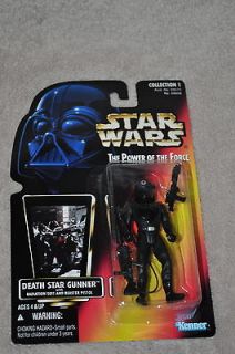 STAR WARS POWER OF THE FORCE DEATH STAR GUNNER W/ RADIATION SUIT