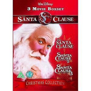 Clause Movie Collection 1, 2 & 3 DVD Box Set Video Movie Region 2 New
