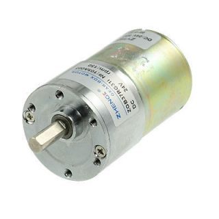 DC 24V 0.33A 150RPM 10.8kg.cm Electric Speed Reducing Gearbox Motor