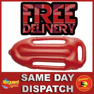 LICENCED BAYWATCH INFLATABLE RED LIFEGUARD FLOAT