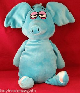 Blue Elephant Laughing Plush Stuffed Jay Play Cuddleuppets Cuddle up
