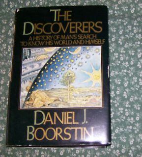 The Discoverers by Daniel J. Boorstin 1983 hardcover w/jacket