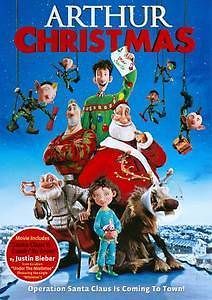 NEW 2012 Arthur Christmas DVD Movie *Includes Santa Is Comin To Town
