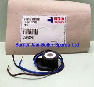 Riello Oil Burner Pump Coil Solenoid 3002279