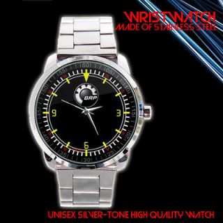 BOOTS SKI DOO SNOWMOBILE CAN AM OUTLANDER BOMBARDIER SILVER WRISTWATCH