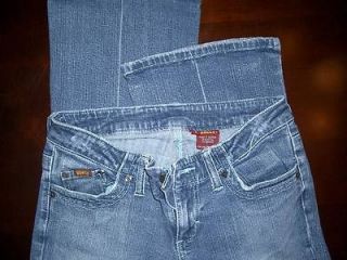 BONGO Let Me B Blue Jeans   Size 9   W 30   L 31   Super Flare   Bongo