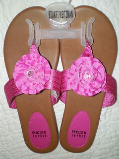 Stuart Weitzman Shoes 4 Girls pink sandals NWT Resort Cruise GIFT