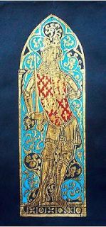 BRASS RUBBING KING EDWARD III ROYALTY GENEALOGY ART, English Coat Of