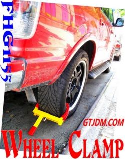 AUTO Anti Theft Wheel Lock BOAT Trailer Tires Clamp #1