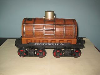 Jim Beam Train Car Decanter / Tank Car / Box / Papers